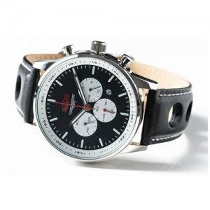 Хронограф Heritage Watch, White/Black Jaguar. Цвет: черный