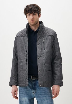 Куртка утепленная Baon. Цвет: серый