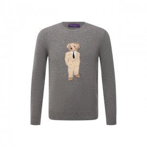 Кашемировый свитер Ralph Lauren. Цвет: серый