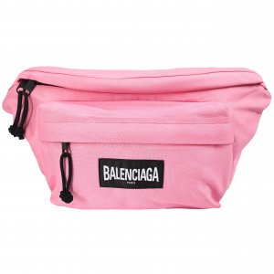 Розовая поясная сумка Oversized XXL Balenciaga