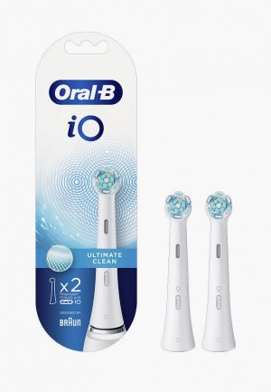 Комплект насадок для зубной щетки Oral B Ultimate Clean White 2 шт.. Цвет: белый