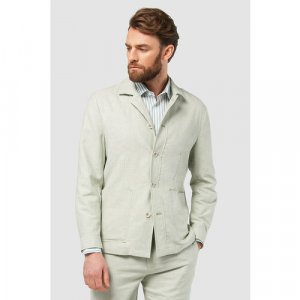 Пиджак, размер 58, зеленый KANZLER. Цвет: зеленый/оливковый
