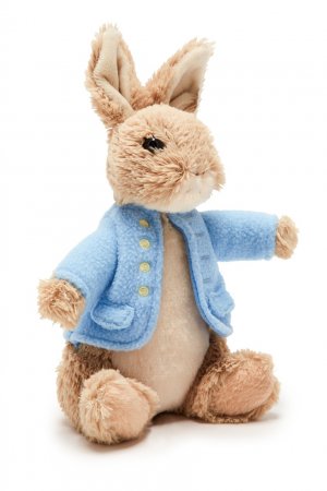 Кремовая мягкая игрушка-кролик в пальто Enesco/Gund. Цвет: multicolor