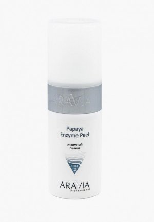 Пилинг для лица Aravia Professional энзимный Papaya Enzyme Peel, 150 мл.. Цвет: белый