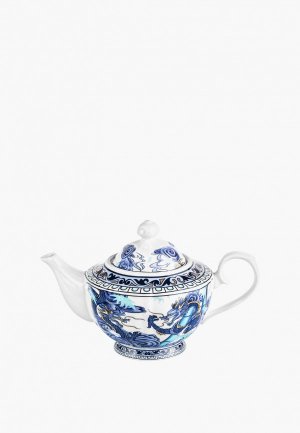 Чайник заварочный Elan Gallery 1 л 25х14,5х15 см, Китайский Дракон. Цвет: синий