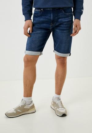 Шорты джинсовые Pepe Jeans JACK SHORT. Цвет: синий