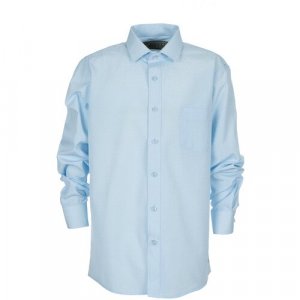 Школьная рубашка , размер 152-158, голубой Tsarevich. Цвет: голубой