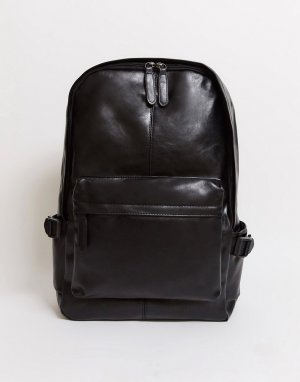 Рюкзак из полиуретана -Черный SVNX