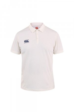 Рубашка для крикета с коротким рукавом , белый Canterbury