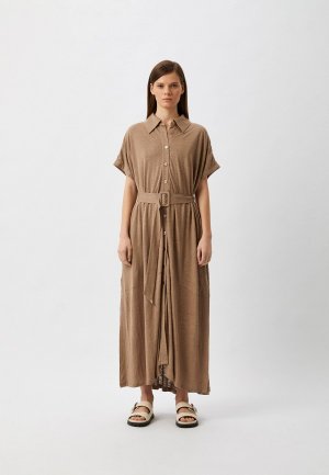 Платье Max & Moi. Цвет: коричневый