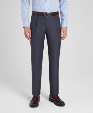 Костюмные брюки TR1-0235-N LNAVY HENDERSON. Цвет: синий