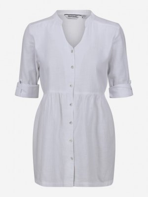 Рубашка женская Nemora, Белый Regatta. Цвет: белый