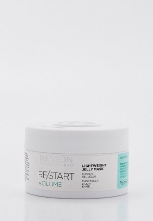 Маска для волос Revlon Professional желе RE/START VOLUME объема, не утяжеляющая, 250 мл. Цвет: прозрачный