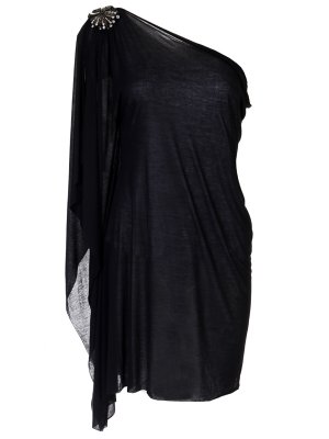 Платье-туника мини DSQUARED2. Цвет: черный