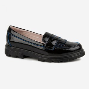 Туфли , размер 36, черный Kapika. Цвет: черный/черный-синий