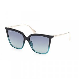 Солнцезащитные очки MO 0043 92W, бесцветный, черный Max & Co.. Цвет: черный