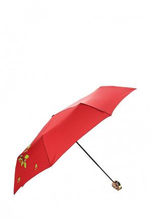 Зонт складной Braccialini. Цвет: красный