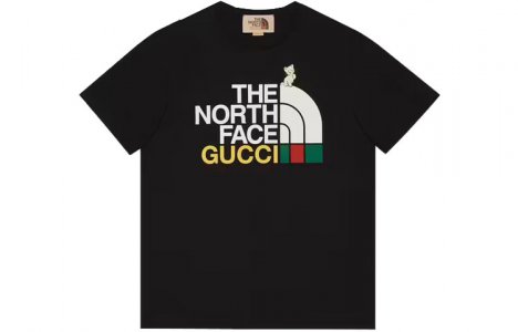 Женская футболка, черный Gucci