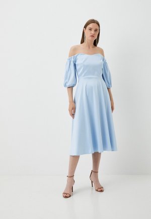 Платье Meltem Collection. Цвет: голубой