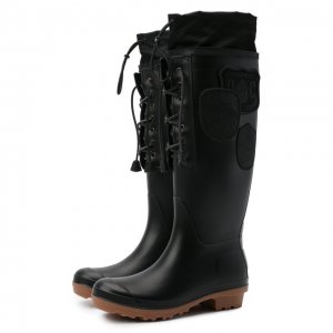 Резиновые сапоги Dsquared2. Цвет: чёрный