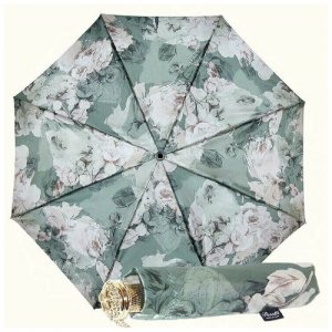 Зонт складной Pasotti 261S-5R316/6 Luxury Collapsible (Зонты) ( Италия). Цвет: зеленый