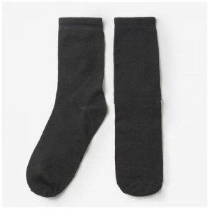 Мужские носки , размер 41-47, черный Береза