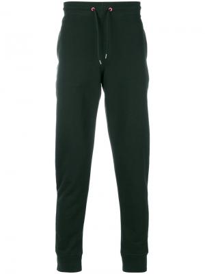 Спортивные брюки с эластичным поясом Ps By Paul Smith. Цвет: зелёный