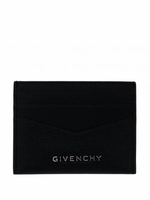 Кожаная визитница с логотипом Givenchy