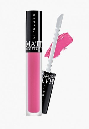 Блеск для губ BelorDesign Matt couture, тон 56, розовый, 2,5 г. Цвет: розовый