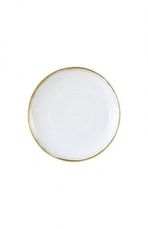 Тарелка для хлеба и масла Albatre Bernardaud. Цвет: золотой