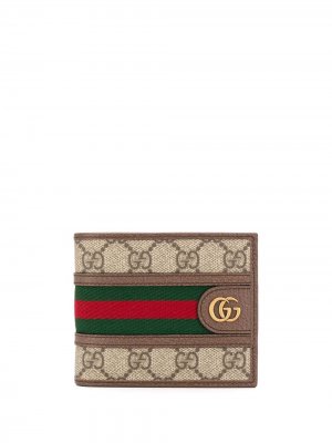 Бумажник Ophidia GG Gucci. Цвет: нейтральные цвета