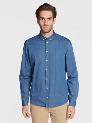 Джинсовая рубашка обычного кроя , синий Casual Friday