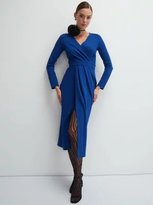 Платье женское 1-23-2-0-0-21221 синее S Vittoria Vicci. Цвет: синий