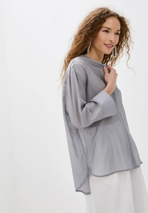 Блуза Christina Shulyeva Пульвер. Цвет: серый
