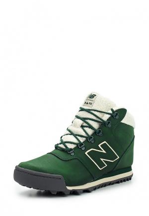 Ботинки New Balance WL701. Цвет: зеленый