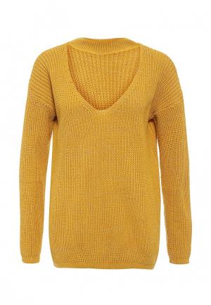 Пуловер Influence. Цвет: желтый