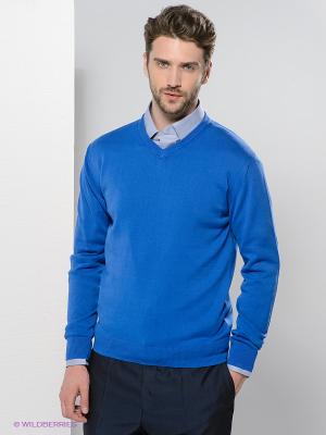Пуловер Benaffetto. Цвет: синий