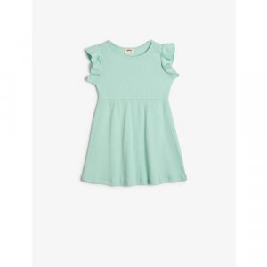Платье , размер 116/122, зеленый KOTON. Цвет: зеленый
