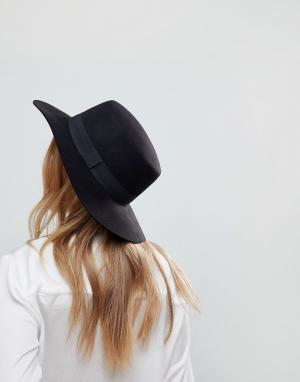 Шляпа канотье регулируемого размера ASOS-Черный ASOS DESIGN