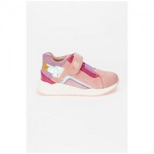 Замшевые ботинки GARVALIN 211503-B Розовый 25. Цвет: розовый