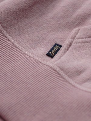 Толстовка на молнии с логотипом Essential, ла мягкий розовый марл Superdry