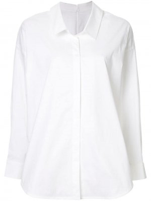 Рубашка с классическим воротником Kuho. Цвет: белый