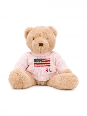 Мягкая игрушка в виде медведя Ralph Lauren Kids. Цвет: коричневый