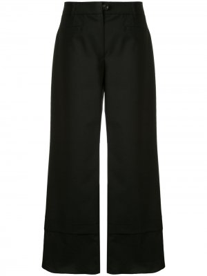Декорированные укороченные брюки Goen.J. Цвет: черный
