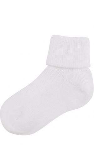 Шерстяные носки Catya. Цвет: белый