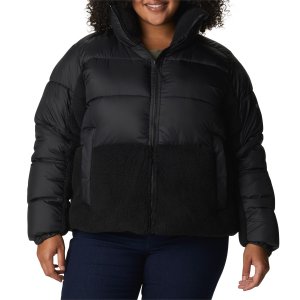 Куртка Leadbetter Point Sherpa Hybrid, черный Columbia