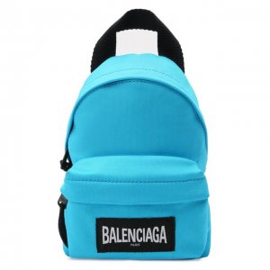 Рюкзак Explorer Balenciaga. Цвет: голубой