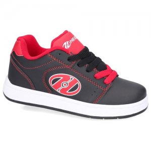 Роликовые кроссовки HES10199 ASPHALT 1-WHEEL черные с красным - размер 2 Heelys. Цвет: красный/черный