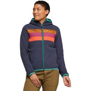 Флисовая куртка teca с молнией во всю длину и капюшоном , цвет saturn Cotopaxi