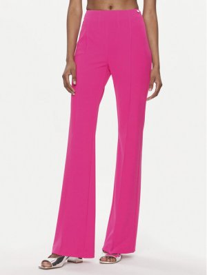 Расклешенные брюки из ткани Liu Jo, розовый JO